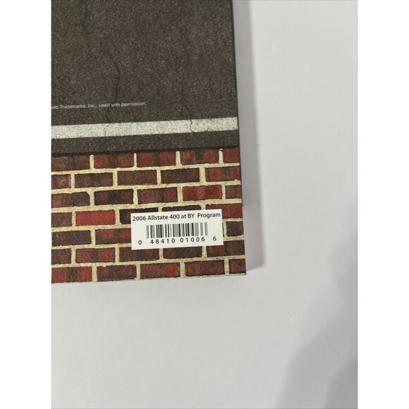 August 6 2006 Allstate Brickyard 400 Official Program Indianapolis Speedway - Picture 15 of 16